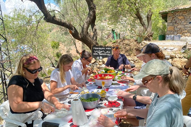 3-Hour Cooking Class overlooking the Blue City - Cooking outdoors while the town changes color