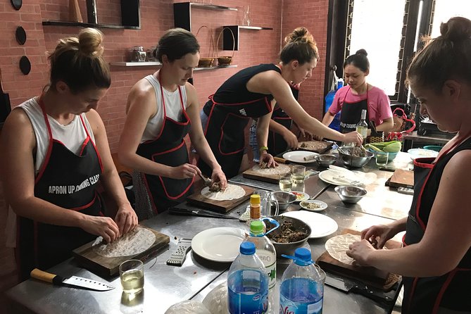 5 Traditional Dishes Hanoi Cooking Class with Market Trip - How hands-on is the cooking?