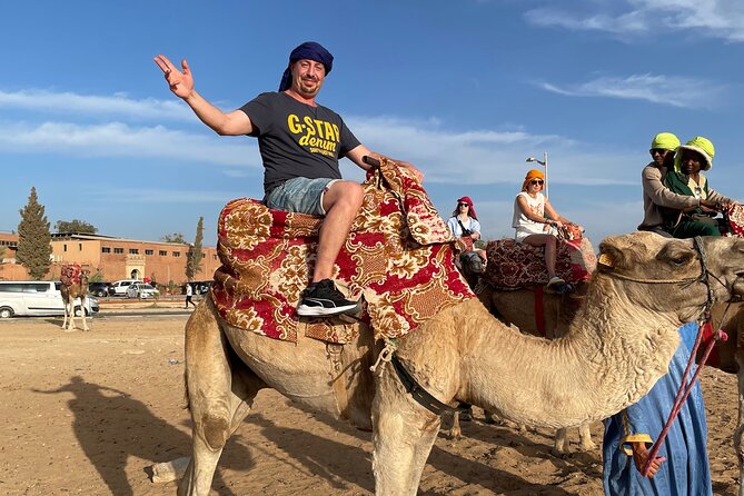 Agadir Cooking class (tajin+msemen+thé)with 1h camel ride - Learning tajine from market ingredients