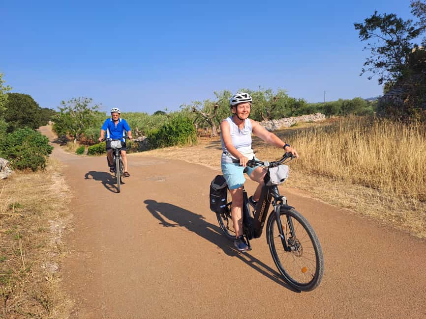 Alberobello: e-bike tour and orecchiette class - Key details before you book