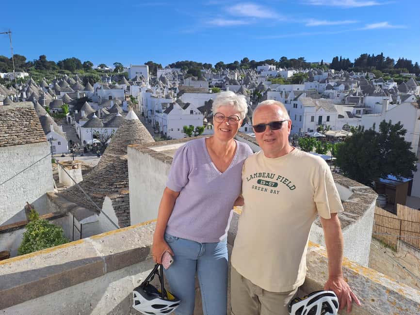Alberobello: e-bike tour and orecchiette class - Quiet roads through the Valle d’Itria