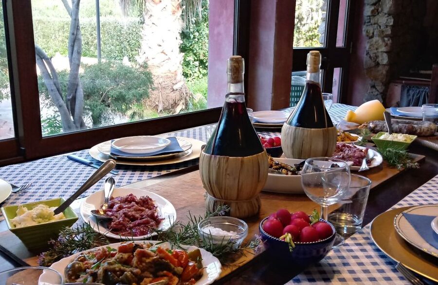 Alghero: Sardinian Home-Cooking Class and Meal - Eating What You Made With Sardinian Wine