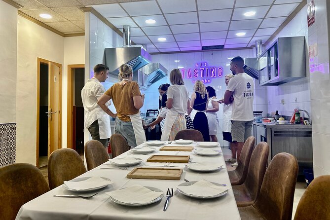 Alicante Paella Cooking Class, Tapas, Drinks and Marketplace - The cooking class is genuinely hands-on
