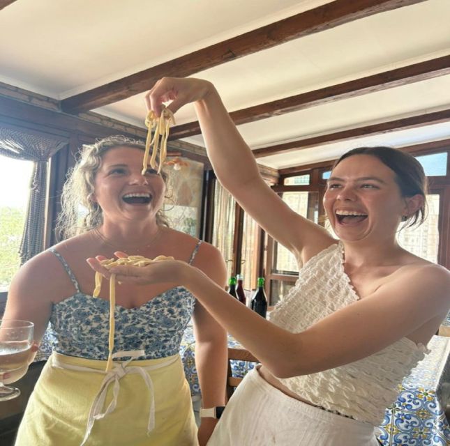 Amalfi Coast: Half-Day Farmhouse Cooking Class - Pasta choice: tagliatelle or gnocchi
