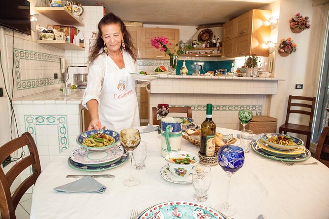 Amalfi Coast Home Dining & Cooking Demo - Antonio and Ariana’s home welcome