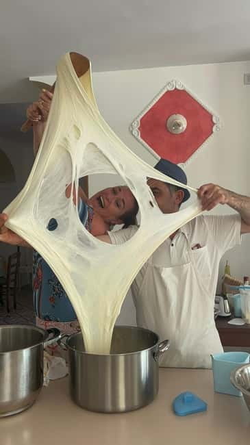 Amalfi Coast: Mozzarella, Pasta and Tiramisù Cooking Class - Tiramisu comes first
