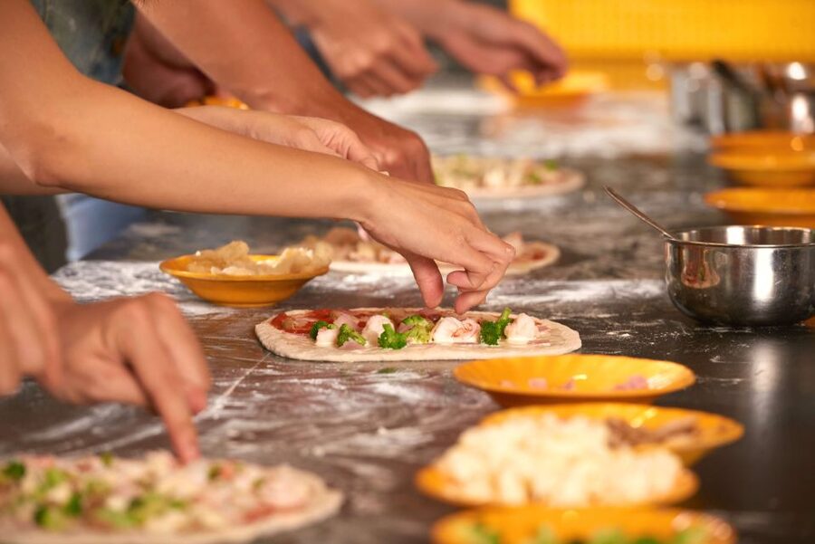 Amalfi: Cooking Class and Farmhouse Visit With Meal - Relaxing beside the lemon grove