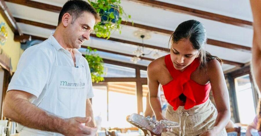 Amalfi: Mozzarella, Fettuccine, and Tiramisù Cooking Class - Views that make the uphill journey worthwhile