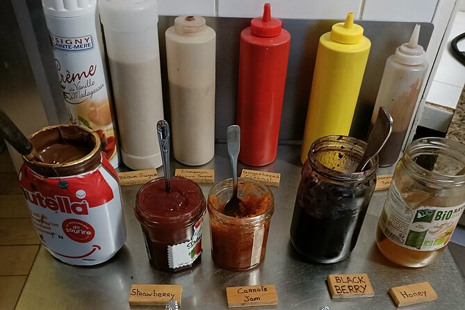 Amazing Sweet Crêpe Cooking Class Paris - Sweet crêpes, toppings, and tea time