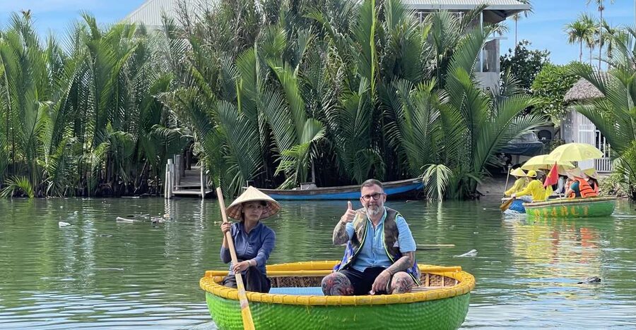 An incredible Hoi An - Water buffalo riding & cooking class - Meeting the water buffalo in the countryside
