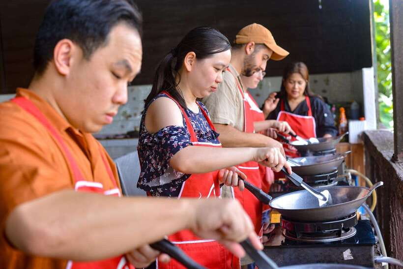 Ao Nang: Half-Day Thai Cooking Class Krabi Province - A relaxed kitchen with a memorable view