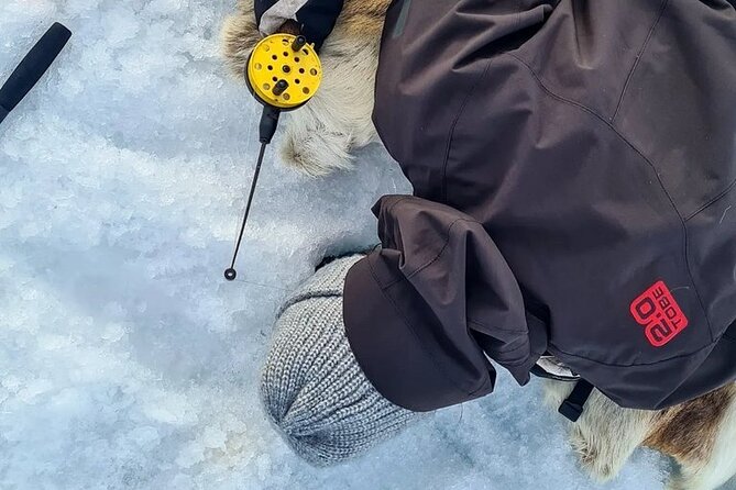 Arctic Fishing & Open Fire Cooking - From Ivalo to a frozen lake at Rahajärvi