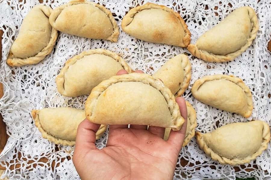 Argentinian Empanadas Cooking Experience in Palermo, Bs As - Sitting down to eat what you made