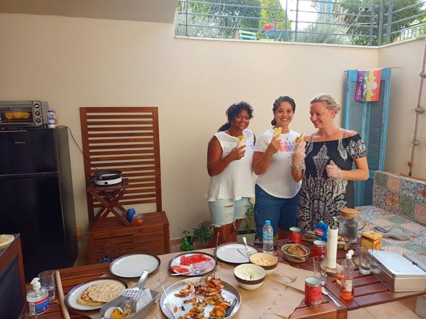 Athens: Greek Souvlaki Pita Gyros Cooking Class with a Local - Timing, meeting details, and physical access