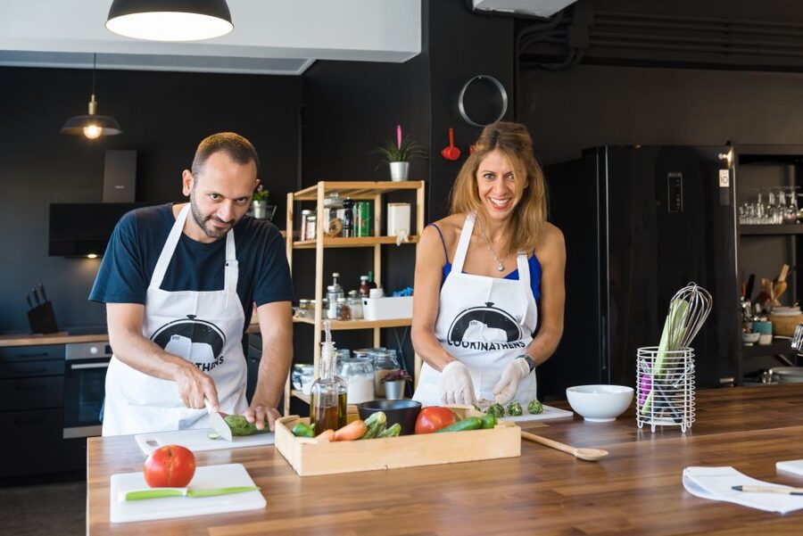 Athens: Traditional Greek Cooking Class with Full Meal - Starting with Greek snacks, wine, and a menu discussion