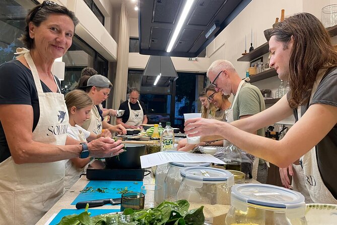 Athens: Traditional Vegan Cooking Class incl. Drinks - A menu that covers the Greek table
