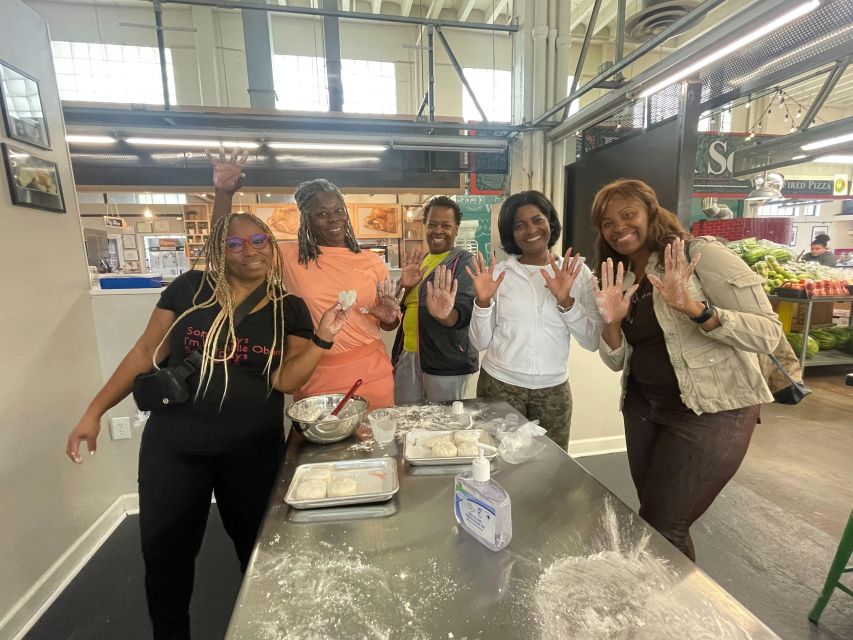 Atlanta: Historic Market Food Tour and Biscuit Cooking Class - Eight tastings, four vendors, and a proper Southern sampler
