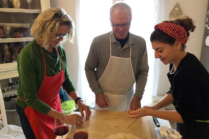 Authentic Cooking with Locals: Meal, Wine & Scenic Views - Preparing the starter and fresh pasta