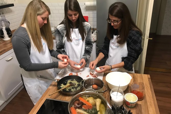 Authentic Jewish Cooking Class by a Professional chef - Eating together at the end