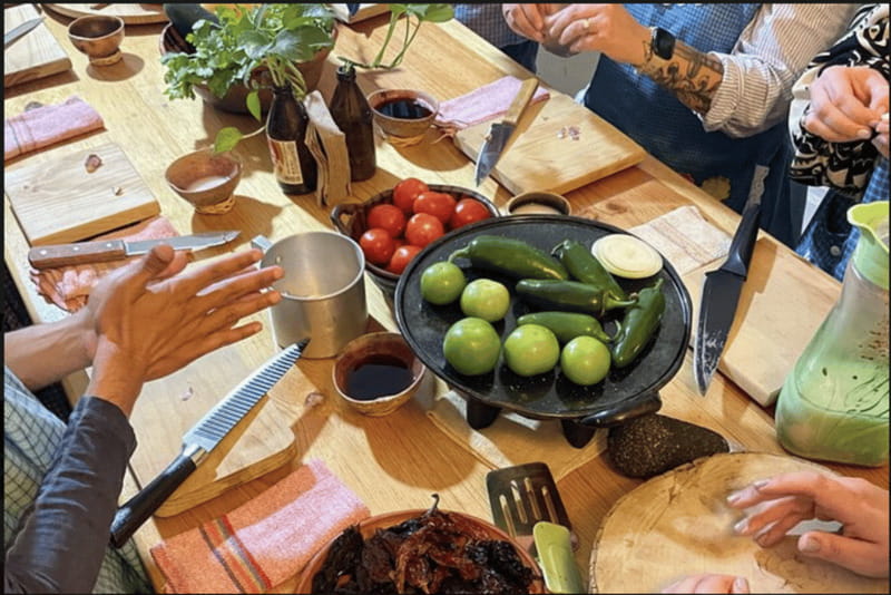 Authentic Mexican Salsas Workshop - Shopping for Chiles at Tacuba Market