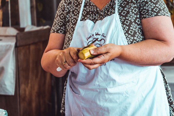 Authentic Pasta Cooking Class in Sorrento with Wine - Making pasta for Ravioli Caprese