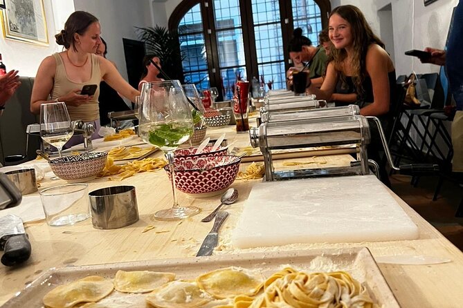 Authentic Pasta Making Class in Florence with a Local Chef - Sitting down to eat what you made