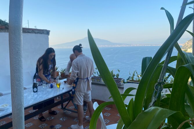 Authentic Pasta & Pizza Cooking Class with Sorrento Coast Pickup - Kneading Neapolitan Pizza in a Centuries-Old Oven