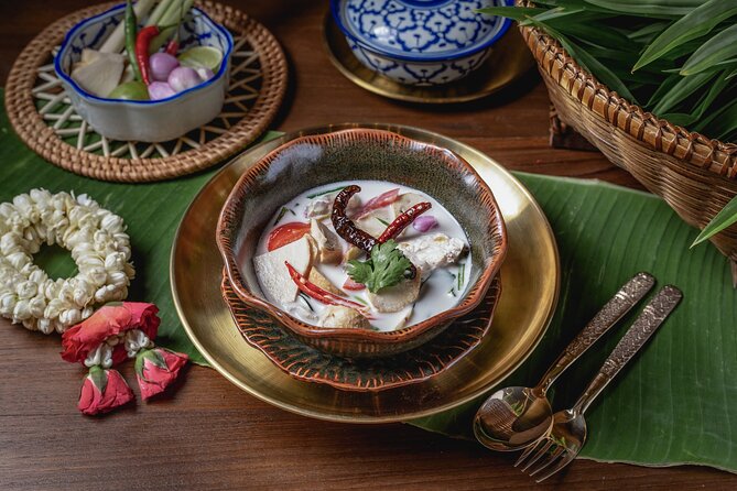 Authentic Thai Cooking with the Largest market visit &TukTuk ride - Inside the cooking school