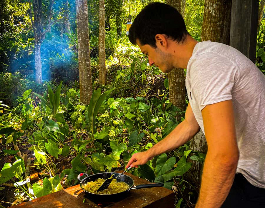 Bali: Cooking Class with 5 Balinese Dishes - Reaching the mountain kitchen near Sidemen