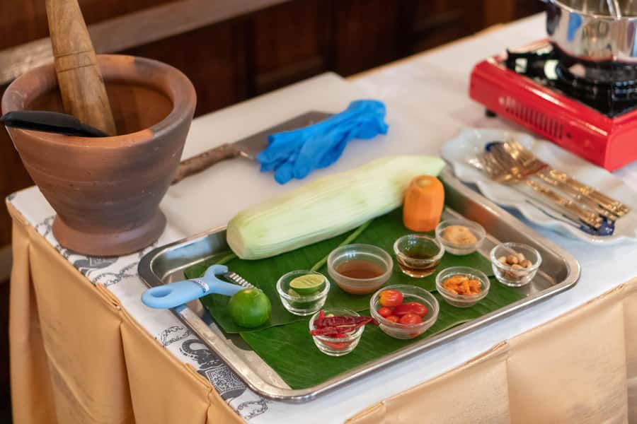 Bangkok: Blue Elephant Thai Cooking Class - Your four-course cooking session