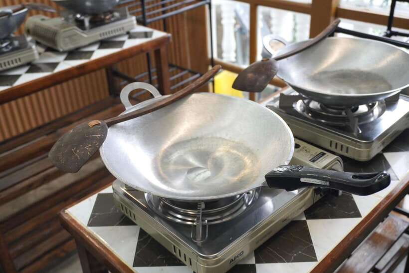 Bangkok Cooking Class : Traditional Thai dishes&Market Trip - A cozy setting after the noise of Bangkok