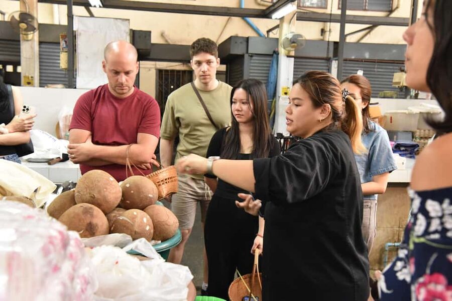 Bangkok: Hands-on Thai Cooking Class & Market Tour in Sathon - From coconut milk to curry paste