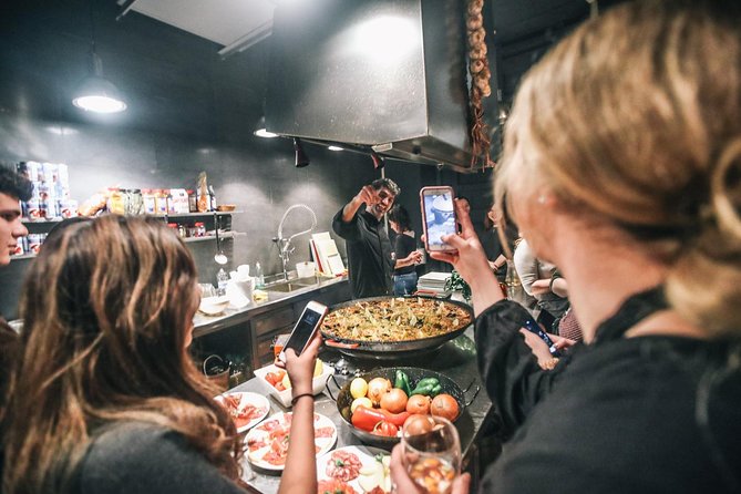 Barcelona Interactive Spanish Cooking Experience - Pinchos, tapas, and the first glass of sangria