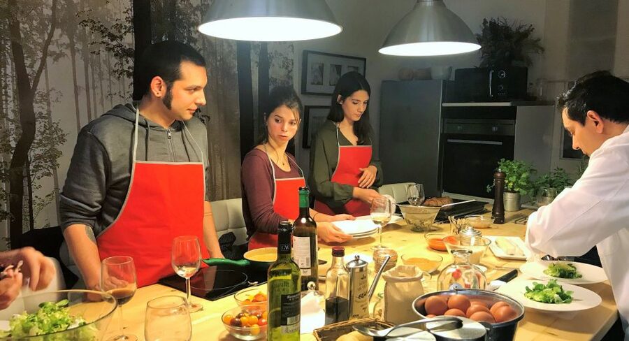 Barcelona: Paella Cooking Workshop and Market Tour - Ten tapas and a lesson in Spanish flavors
