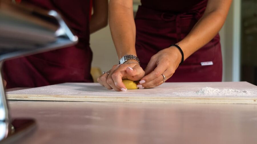 Bardolino: Garda Lake Pasta Cooking Class at Agritourism - The meal: handmade pasta and Bardolino wine
