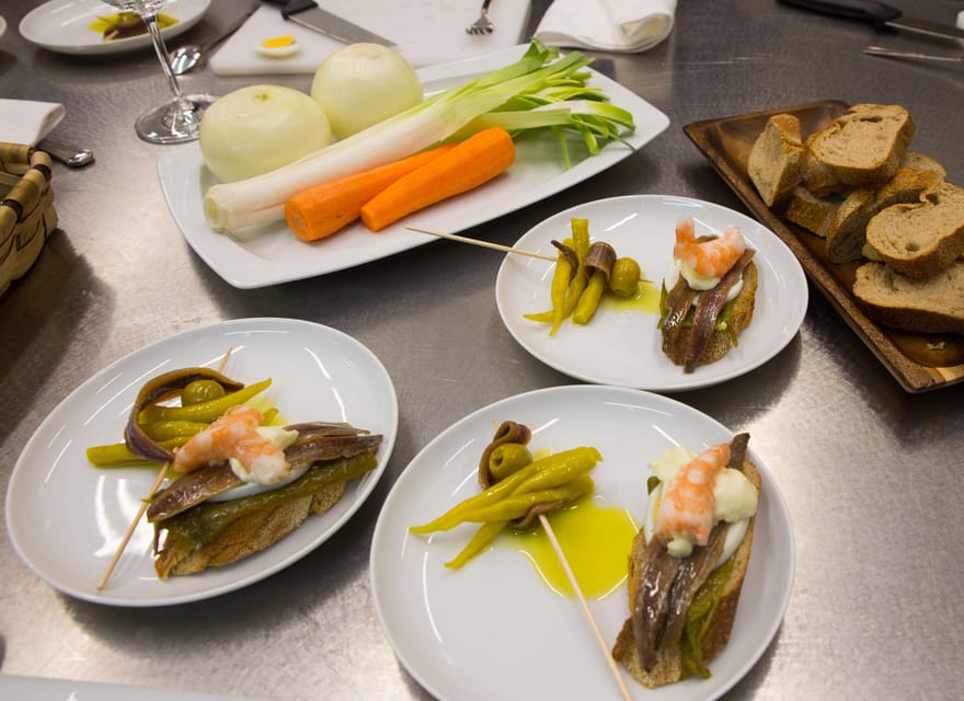Basque cooking class in San Sebastian - The value of $153 per person