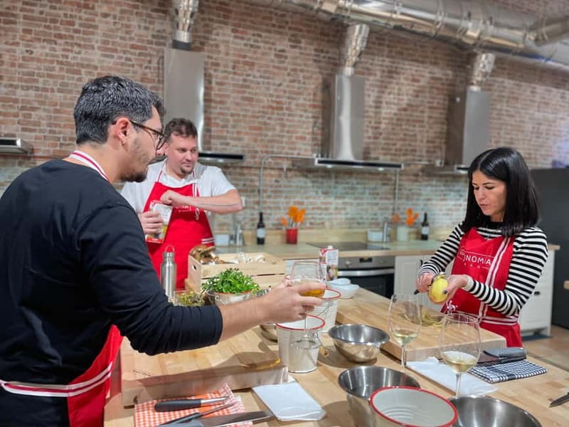Bilbao: Immersive Basque Cooking Class - Starting with gilda, cheese, and charcuterie