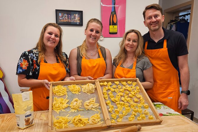 Bologna on the plate, Cooking Class with Alessia - Rolling dough for tortellini and tagliatelle