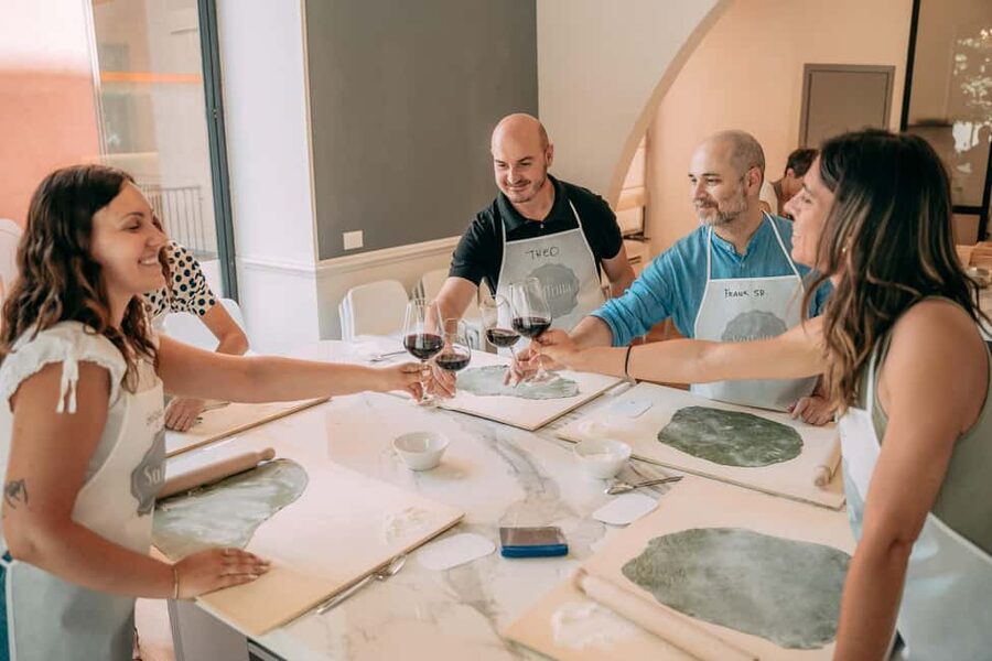 Bologna: Original Lasagna & Gelato Class at a Cooking School - An Emilia-Romagna aperitivo before dinner