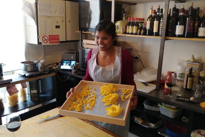 Bolognese Cooking Class in a Unique Central Location - Rolling dough, cutting tagliatelle, shaping tortellini