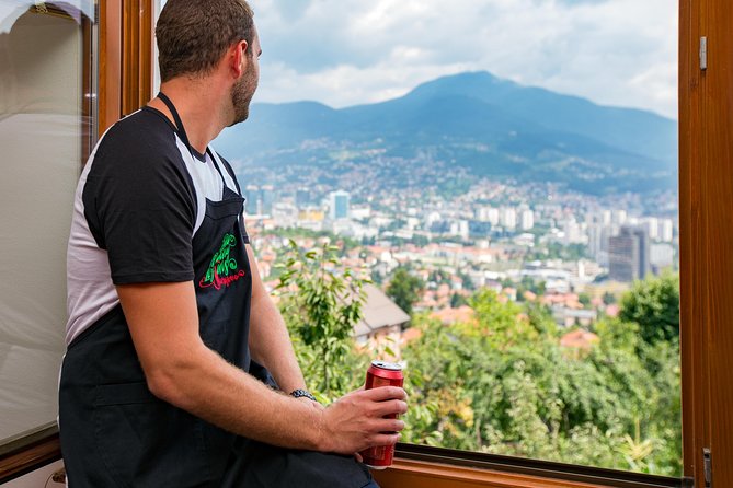 Bosnian Cooking Lessons - Eating the meal you helped prepare