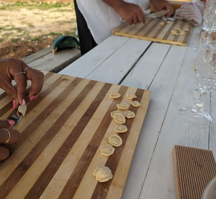 Brindisi: Cooking Class and Tasting in the Olive Grove - Making strascinati, the rougher partner