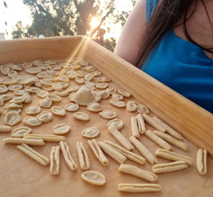 Brindisi: Cooking Class and Tasting in the Olive Grove - Eating the pasta you made