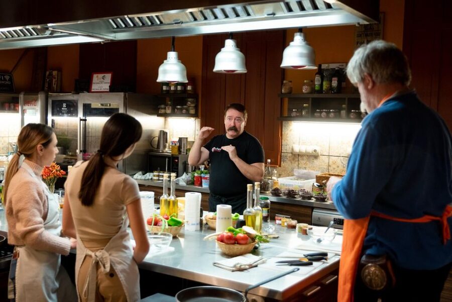 Budapest: Cooking School – Hungarian Menu & Local Market - Tasting paprika, sausage, and Hungarian pantry basics
