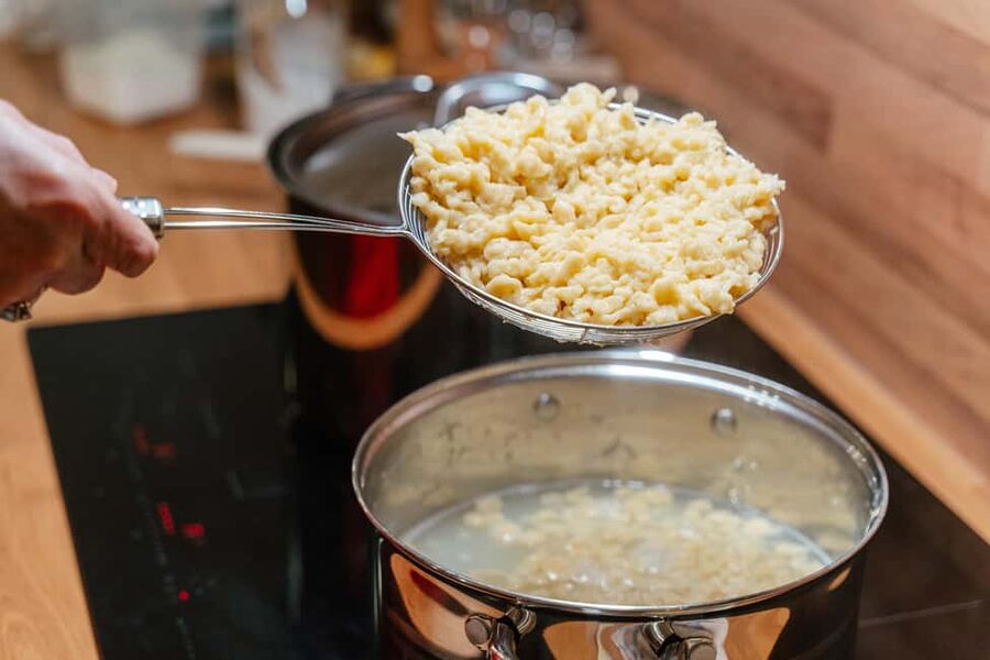 Budapest: Small-Group Cooking Class & Market Tour with Local - A social meal with wine and pálinka