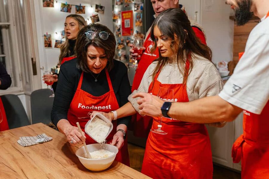 Budapest: Small-Group Cooking Class & Market Tour with Local - From market ingredients to a local apartment