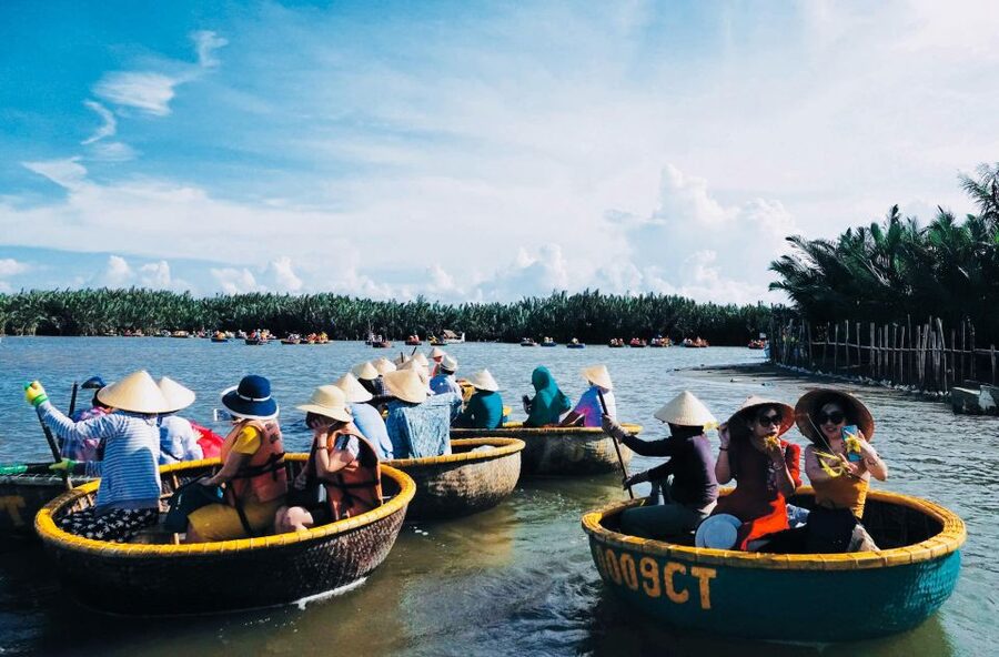 Buffalo Riding, Basket Boat and Cooking Class: Hoian/Da Nang - Buffalo Riding Beside the Paddy Fields