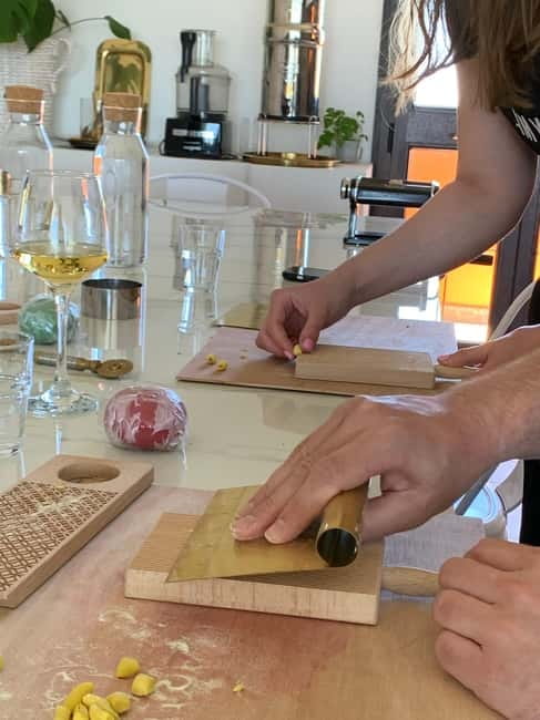 Cagliari: Pasta Cooking Class with 3-Course Dinner - What happens when you arrive in Capitana