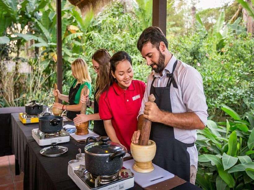 Cambodian Cooking Class - Cooking in a local home
