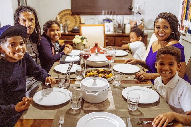 Caribbean Cooking Class in Aruba - Sitting Down to Eat What You Prepared